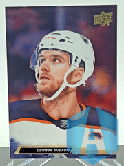 2022-23 Upper Deck #70 Connor McDavid Silver Foil Oilers